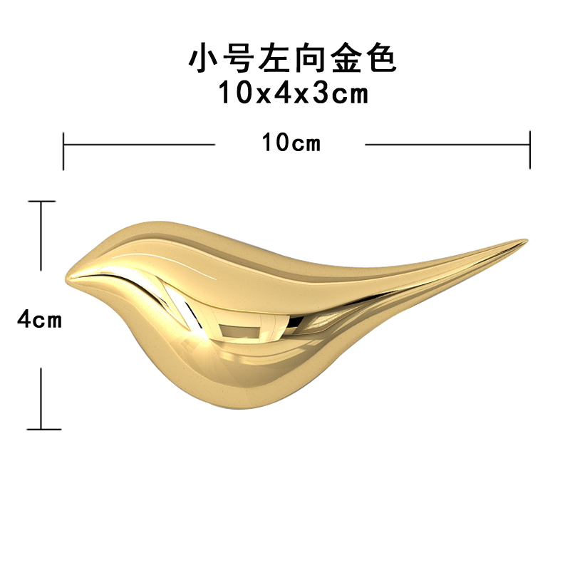 Left-Facing Gold 10cm