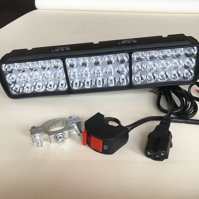 Motorcycle headlights, headlights light for three-wheeled electric - super-bright-45-beads-premium-model-switch-plug-clip