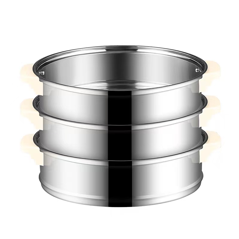 20cm Stainless Steel Steamer 3 Layers