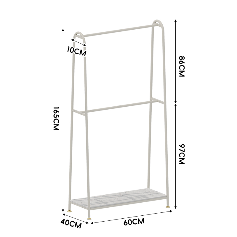 Cream Style-Double Layer-With Lower Plate-60Cm