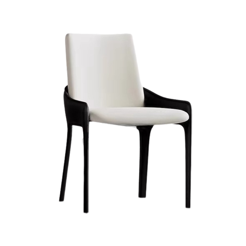 [Overseas Original]Black + White - Imported Ecological Genuine Leather + Saddle Leather