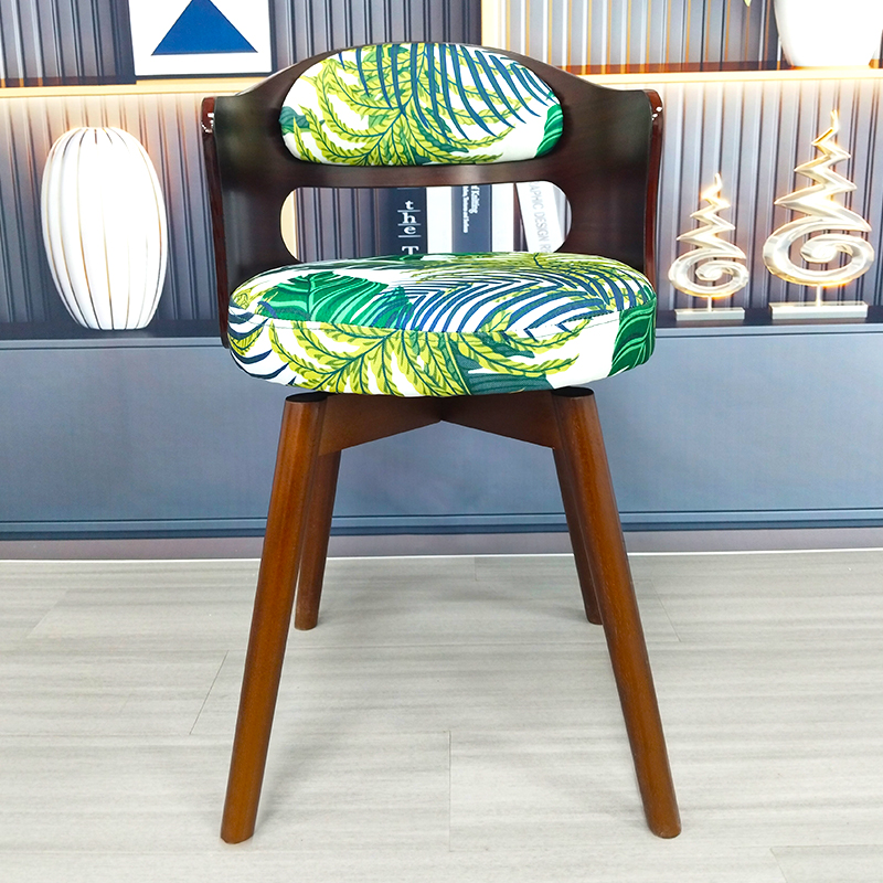 Pattern - Spring Festival Leaves [Wooden Walnut Color]