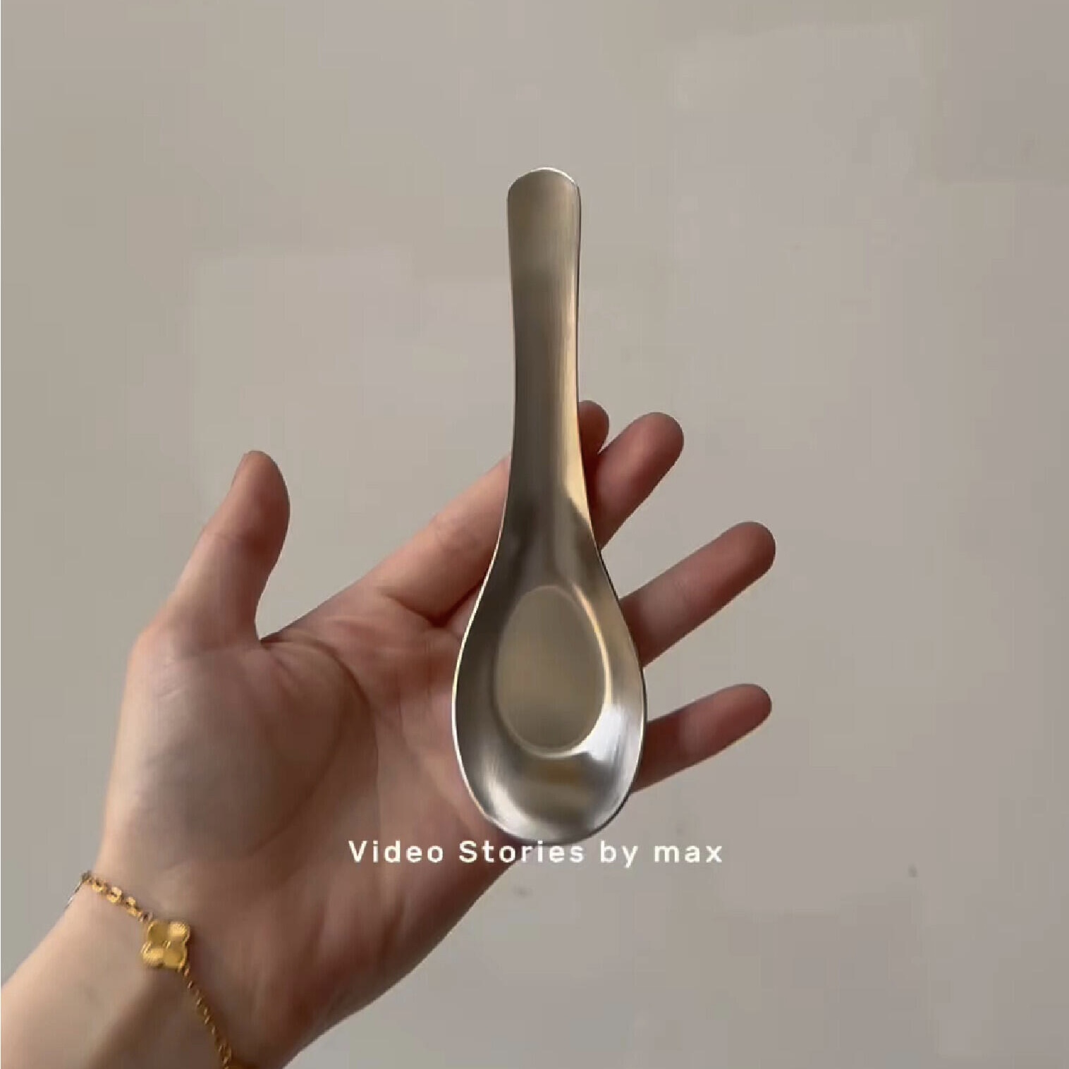 304 Small Rice Spoon[Small Size 14*3.2cm]