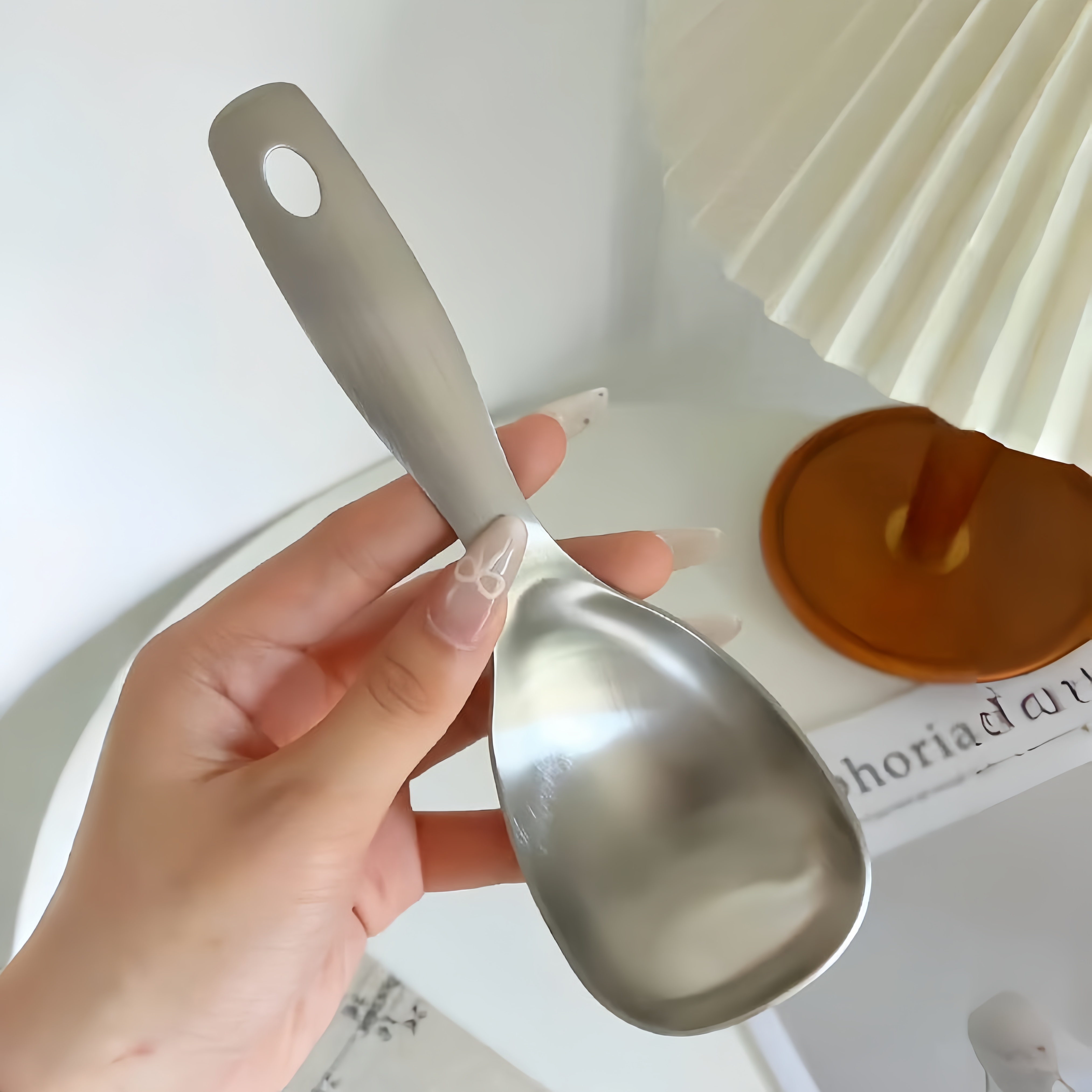 Perforated Square Serving Spoon