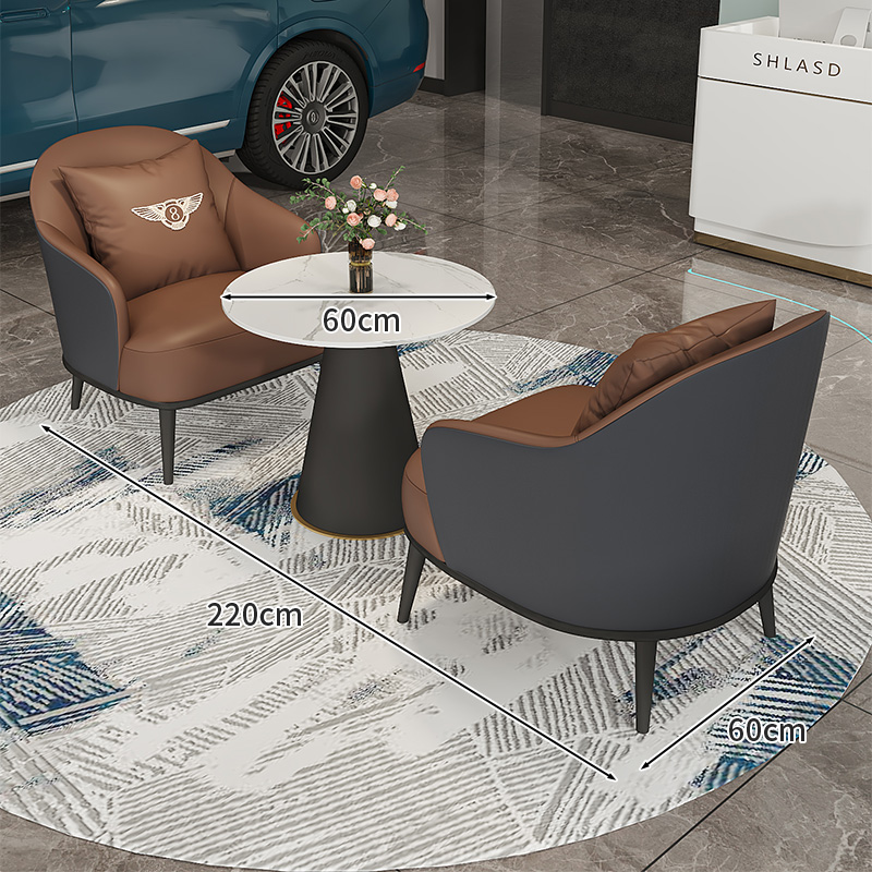 Two-Person Set: Black + Brown / Cat-Scratch Resistant Leatherette / Includes Throw Pillow