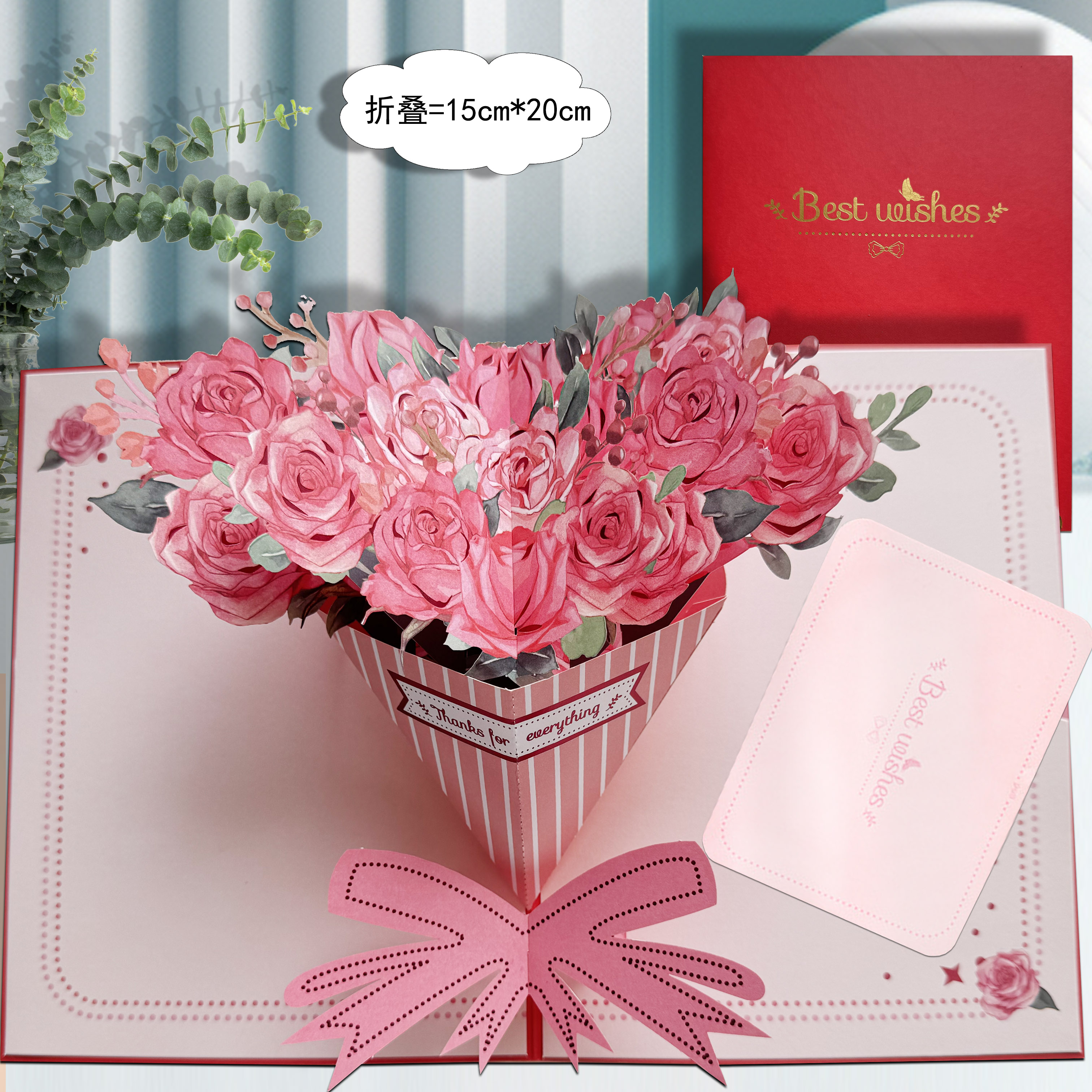 핫 스탬핑 장미 꽃다발★뜨거운 판매 추천