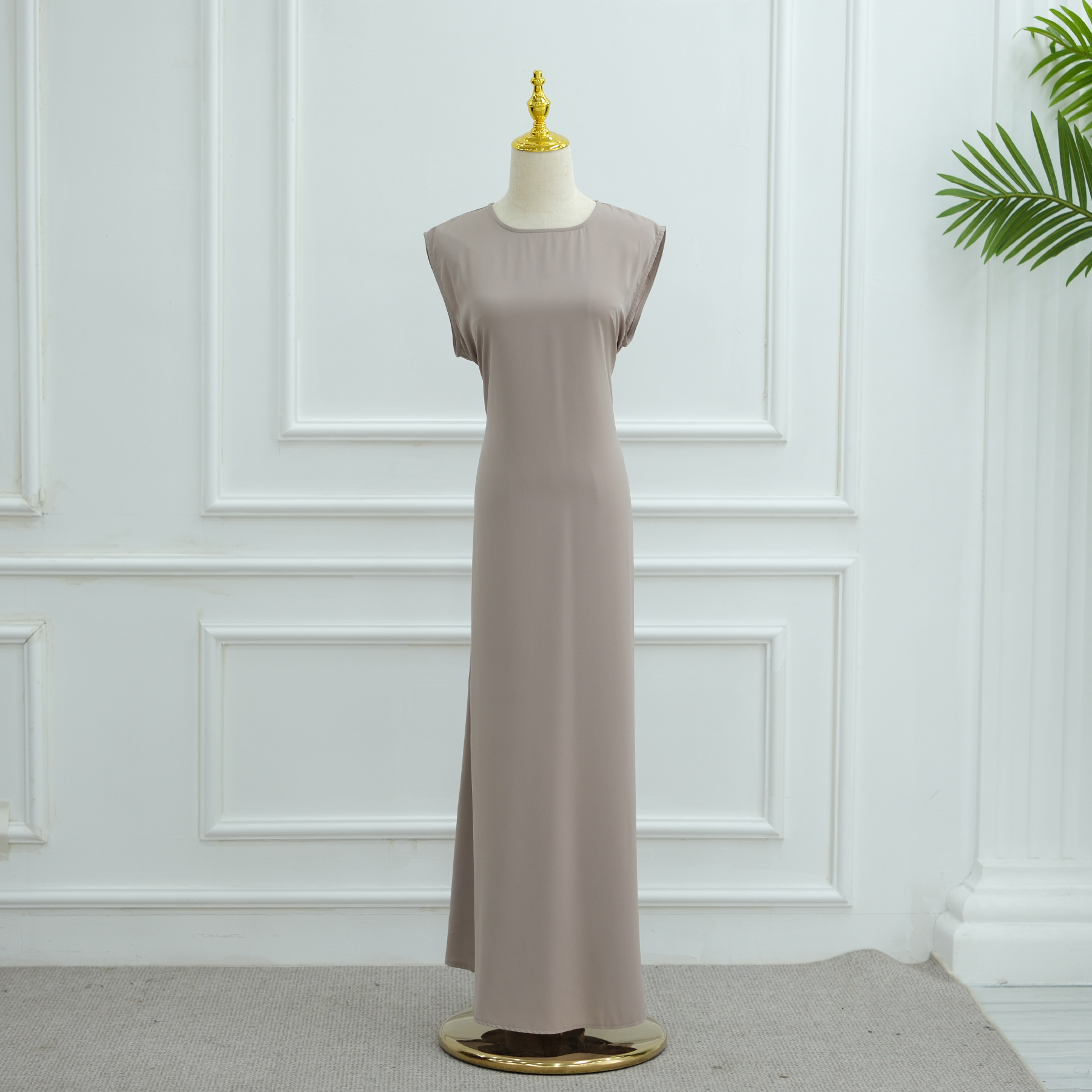 Taro-Colored Inner Dress