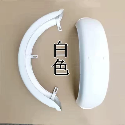 Electric vehicle fender – Electric vehicle rear wheel - 3-white-iron-clay-tiles-with-brackets-300-10-each