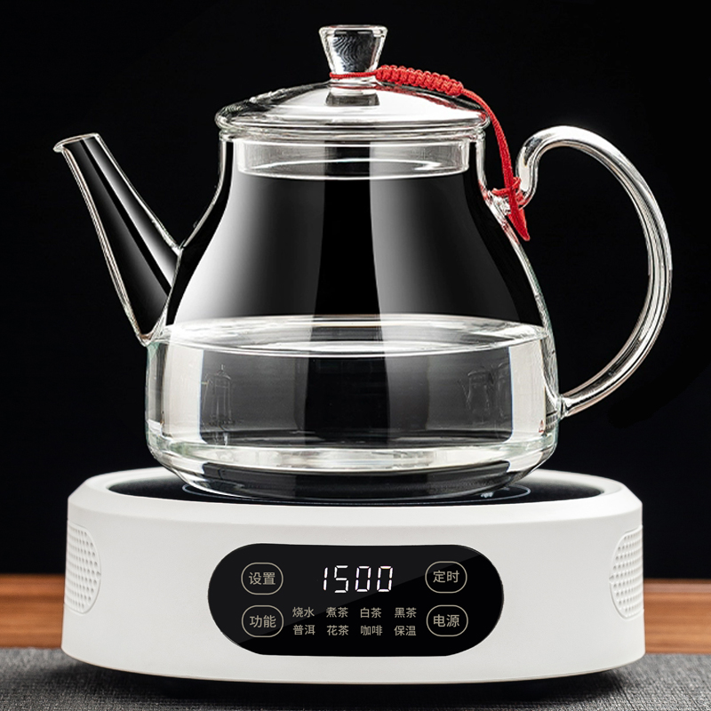 C kettle 1.3L (special for boiling water) + white electric ceramic stove 