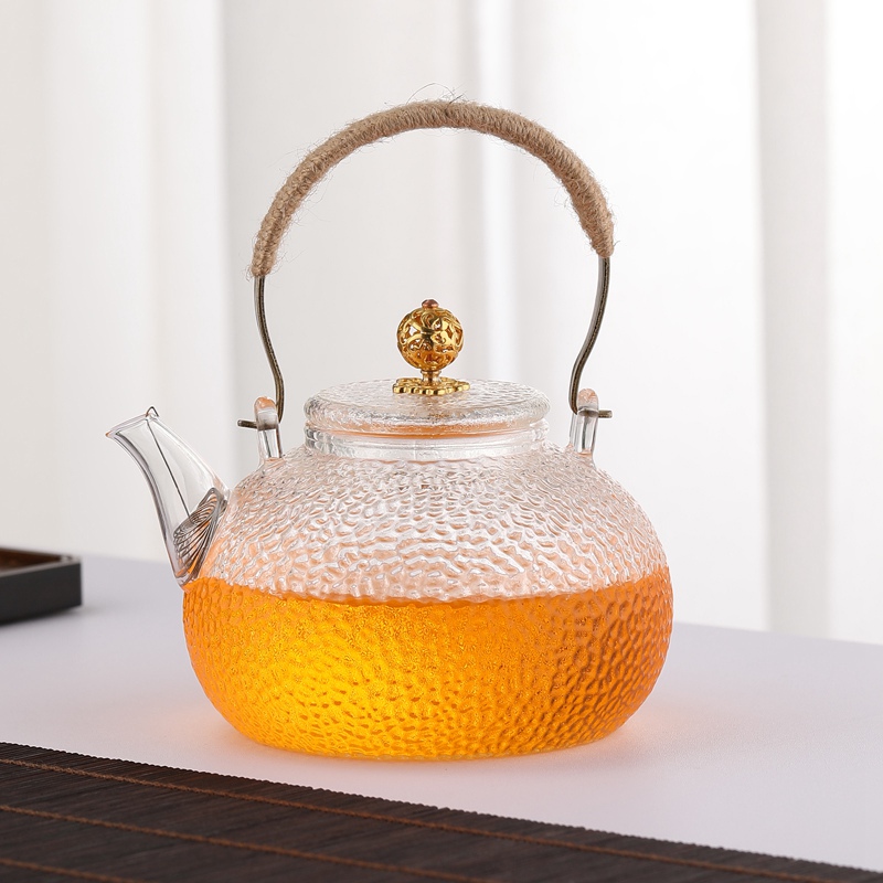 Copper Handle and Copper Bead Kettle (900ml) Single Kettle