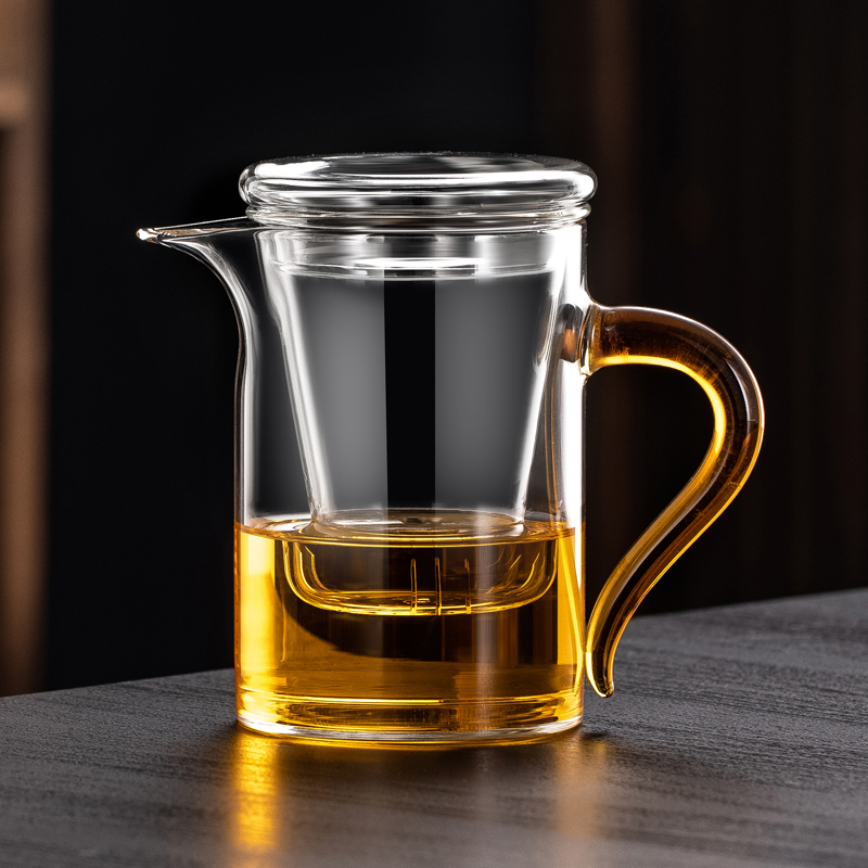 Yellow Handle Tea Cup (300ml)