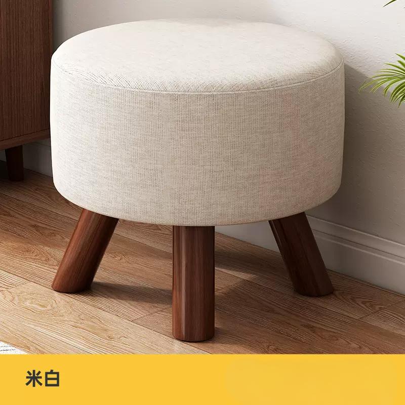 rice White [wash-free technology cloth + coated solid wood legs]] 