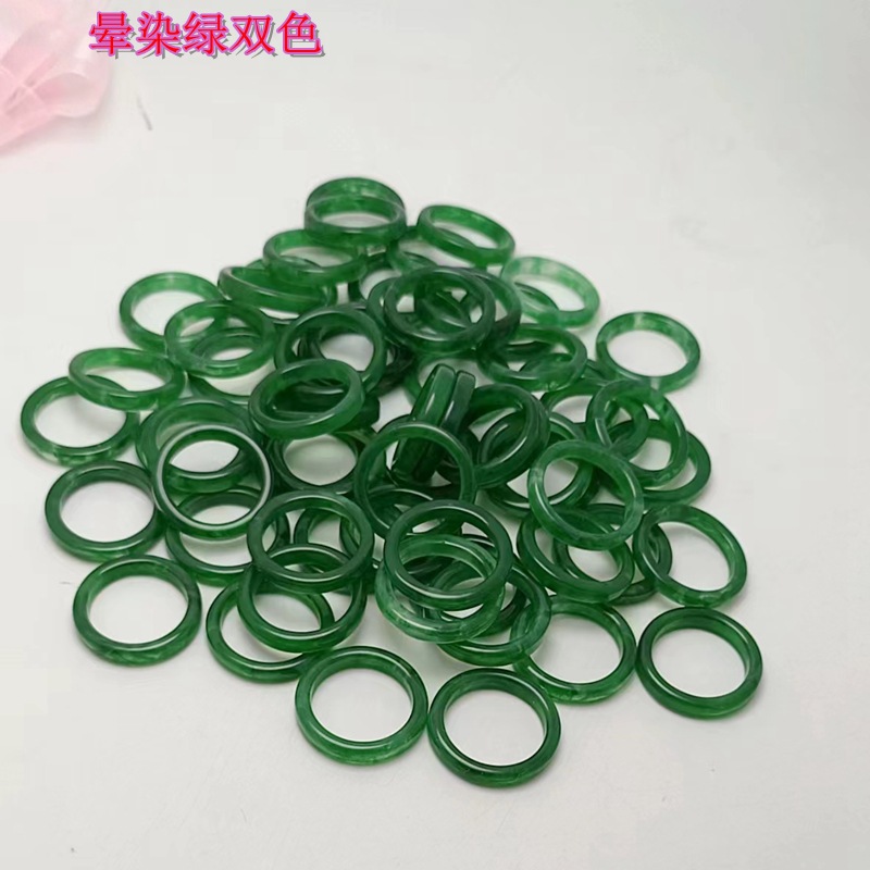 601 Smudged Green - Random Selection (1 Piece)