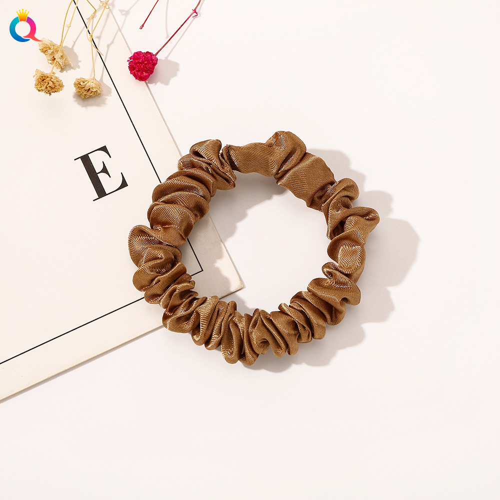 Satin Hair Tie - Antique Bronze