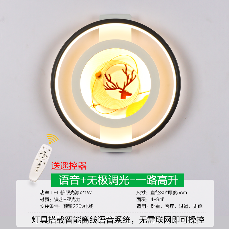 220V Powered - Voice & Remote Control - 30cm "Soaring Success" String Lights