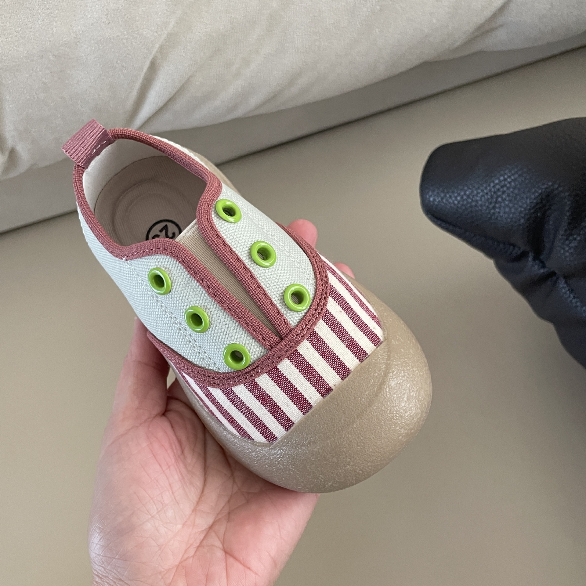 Pink and Green Stripes