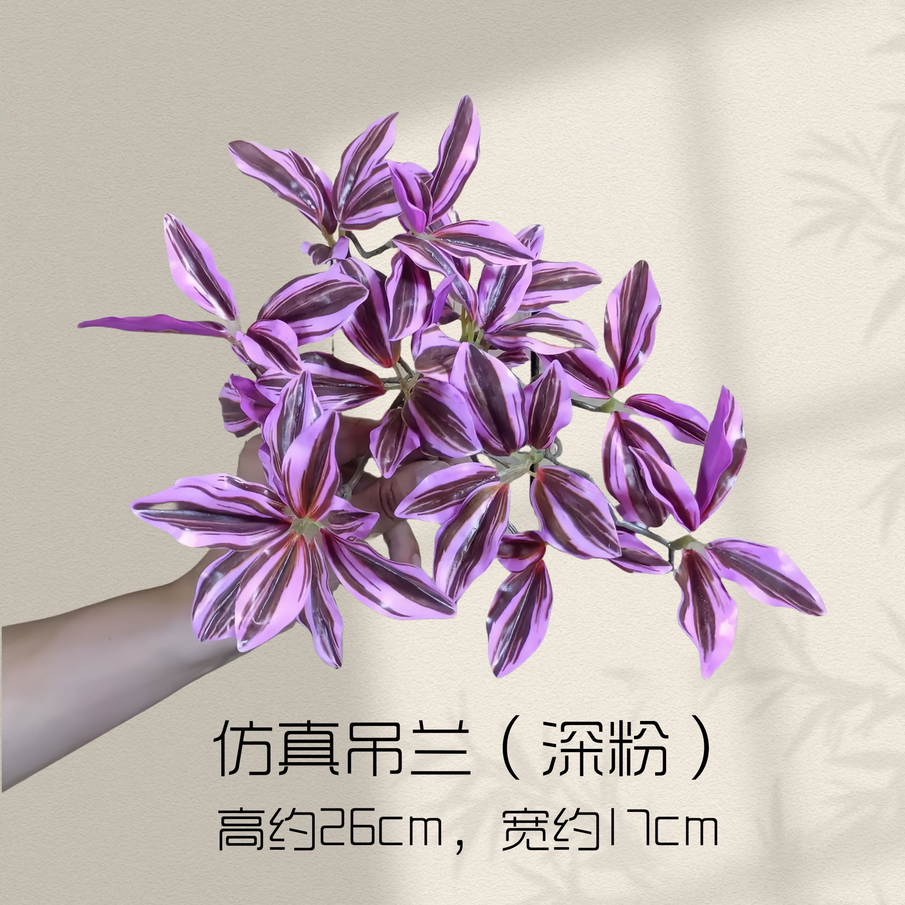 A Simulated Purple Spider Plant