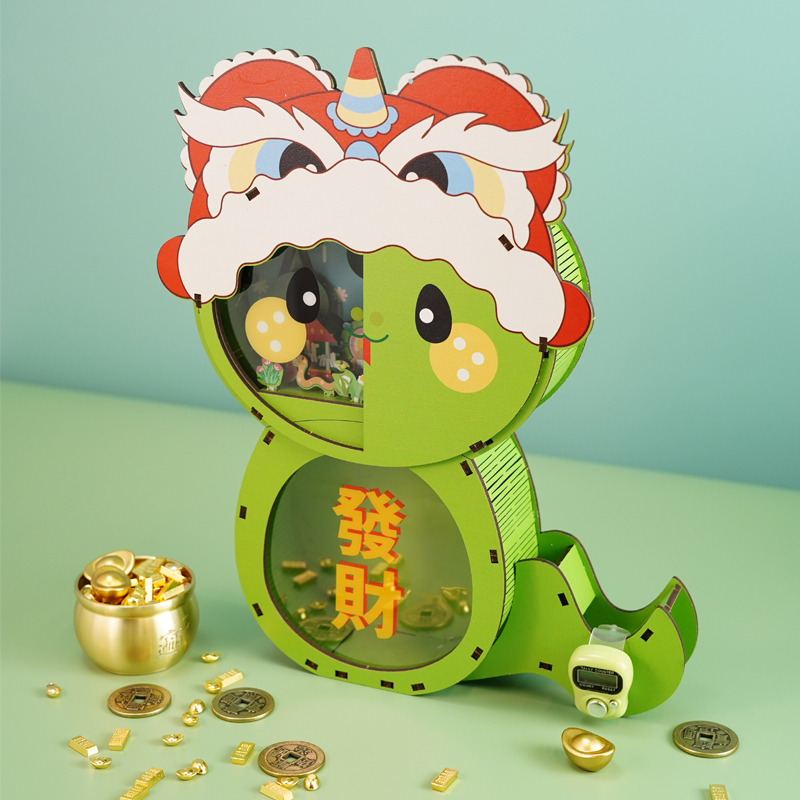 [Lucky Snake] diy mortise and tenon Assemble 