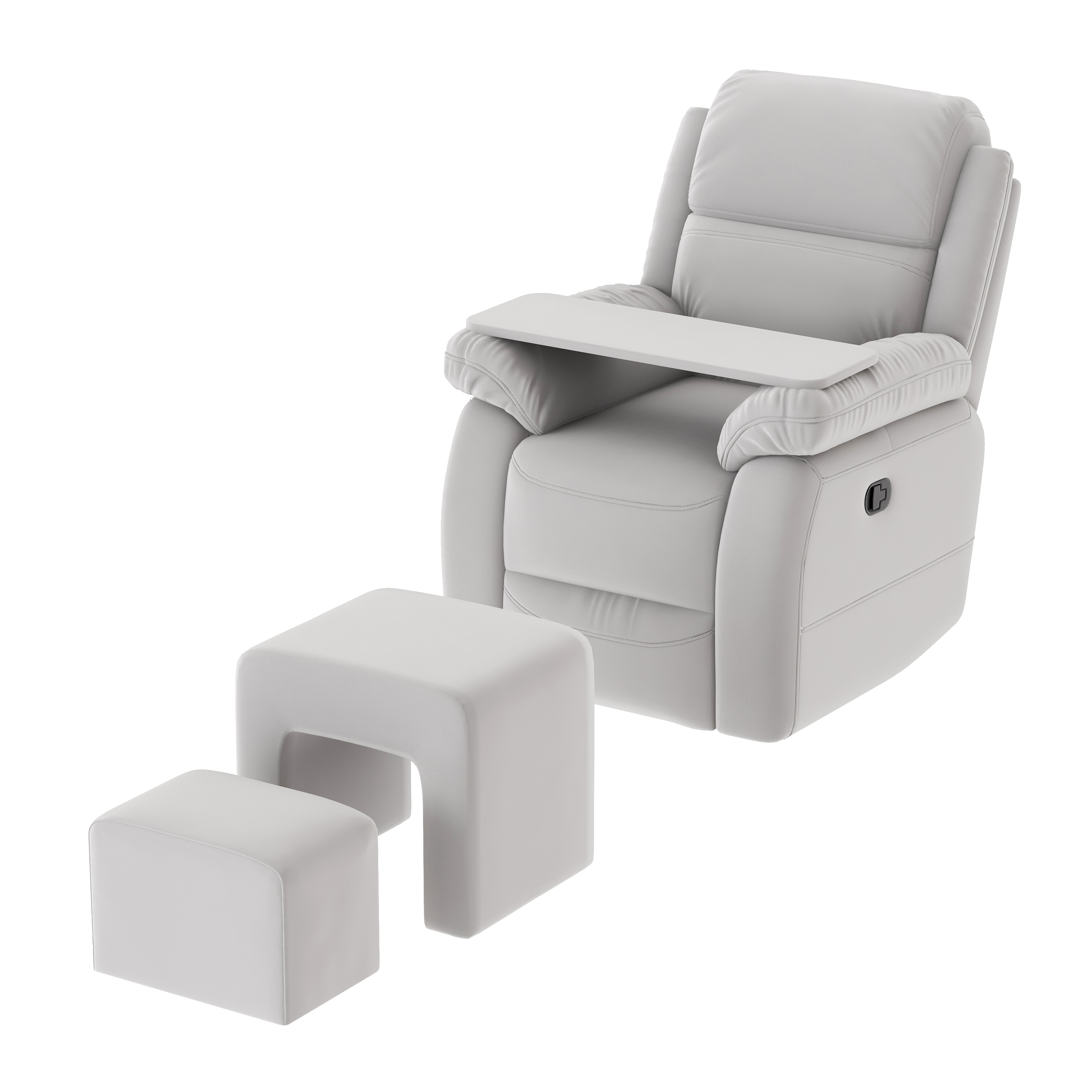 Electric Manicure Sofa + Mother-And-Child Stool + Manicure Table (Color Note)