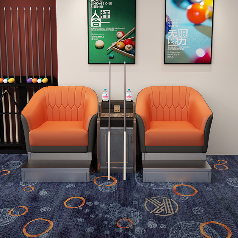 Yuanbao Double Seat [Orange + Gray]