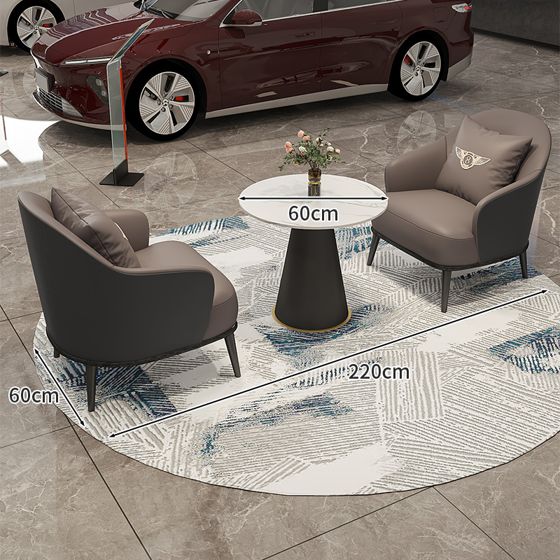 Two-Person Set: Black + Grey / Cat-Scratch Resistant Leatherette / Includes Throw Pillow