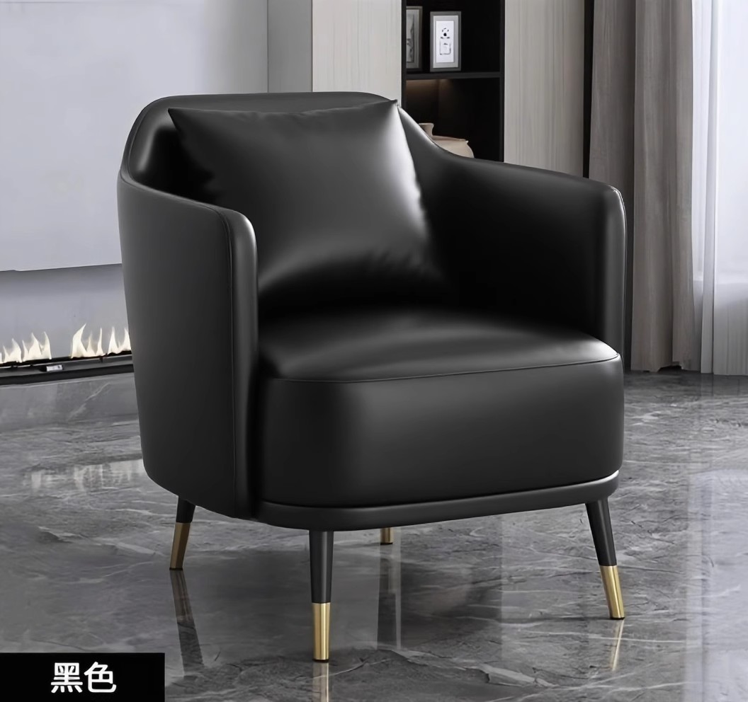 Single Sofa Black