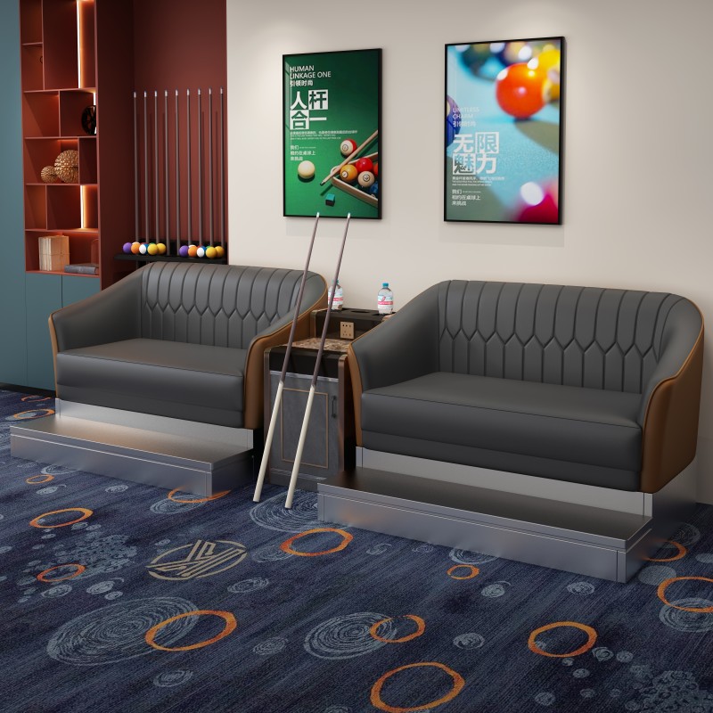 Yuanbao Four-Seater [Grey + Coffee]