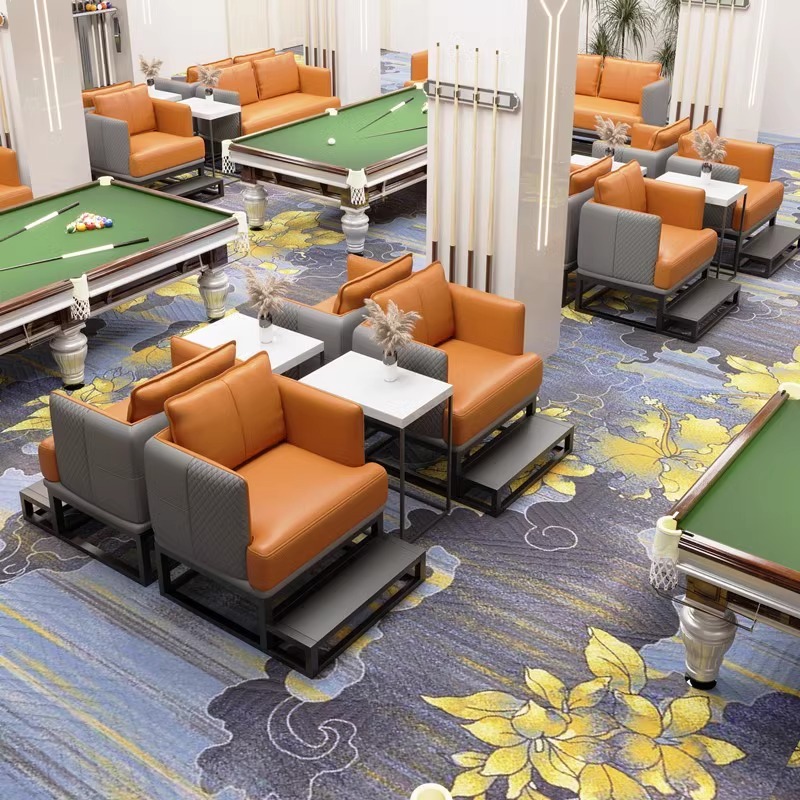 1+1+ Square Table Orange