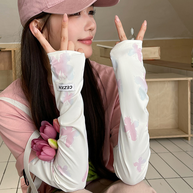 Pink Butterfly [Upf50+ Adjustable Elasticity]