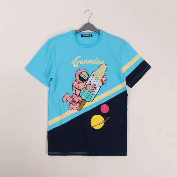 Light Blue and Black