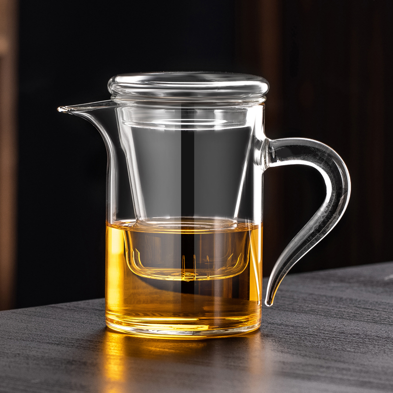 Transparent Handle Tea Cup (300ml)