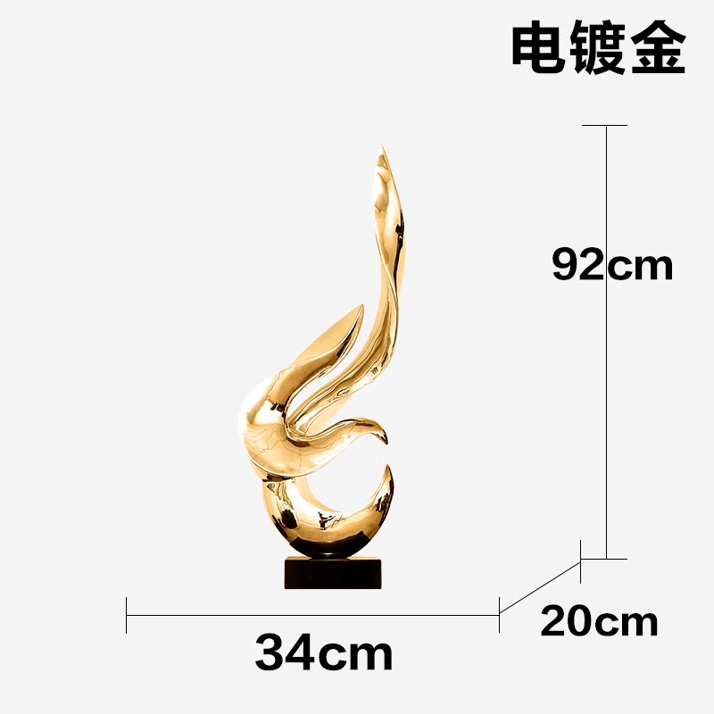 Option B, Gold Finish