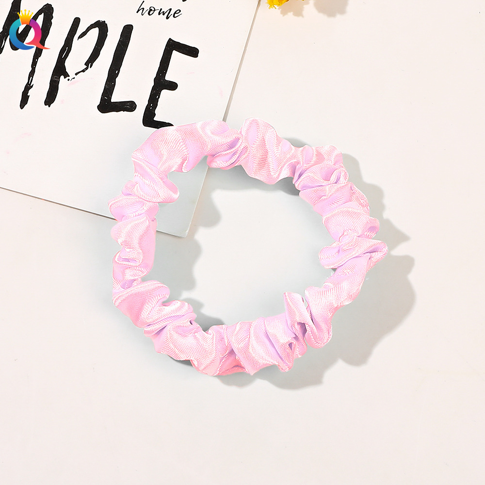 Satin Hair Tie - Millennial Pink
