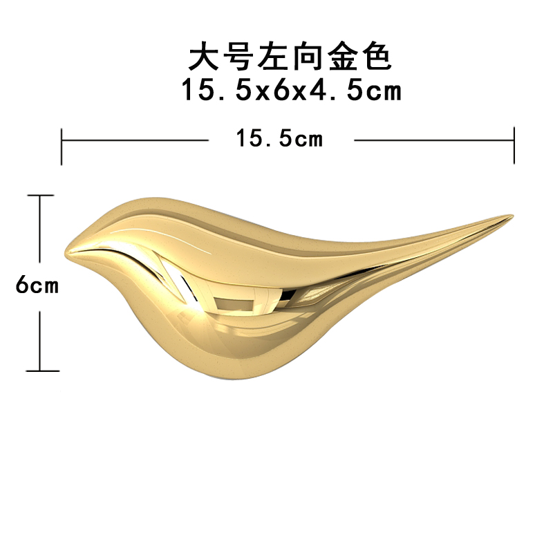 Left-Facing Gold 15.5CM
