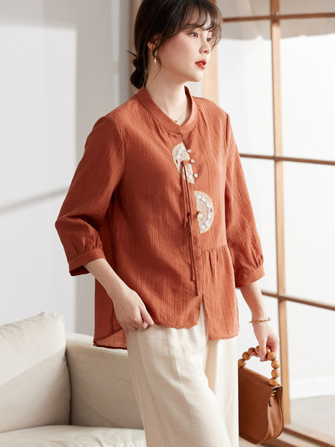 Xihui Mom Spring Clothing Mid-Sleeve T-shirt Fashionable Small Shirt ...