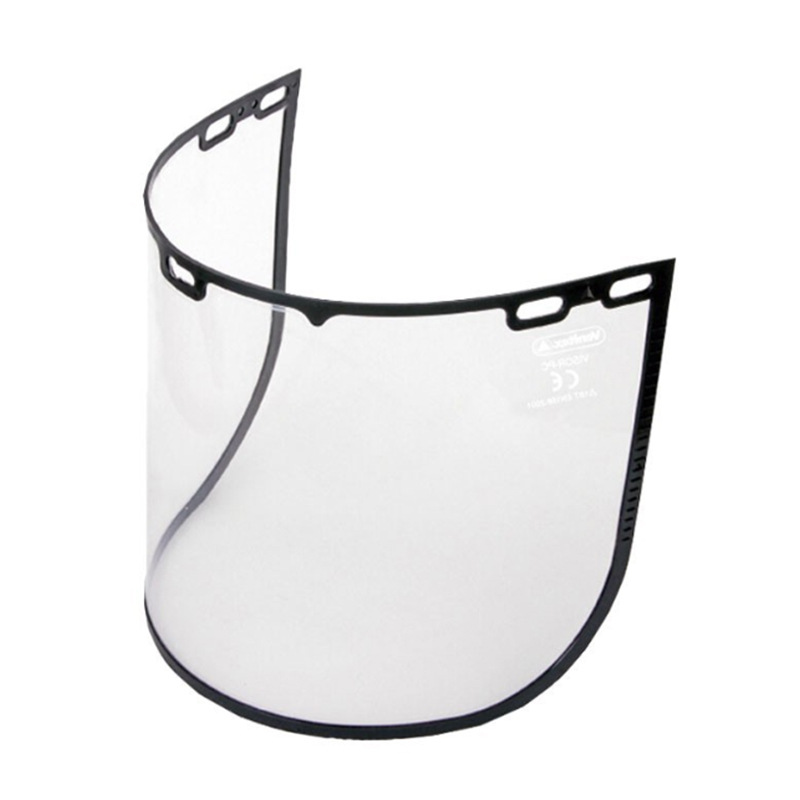 代尔塔 101303 防冲击防液体飞溅PC面屏 配合面屏支架使用 2片/包