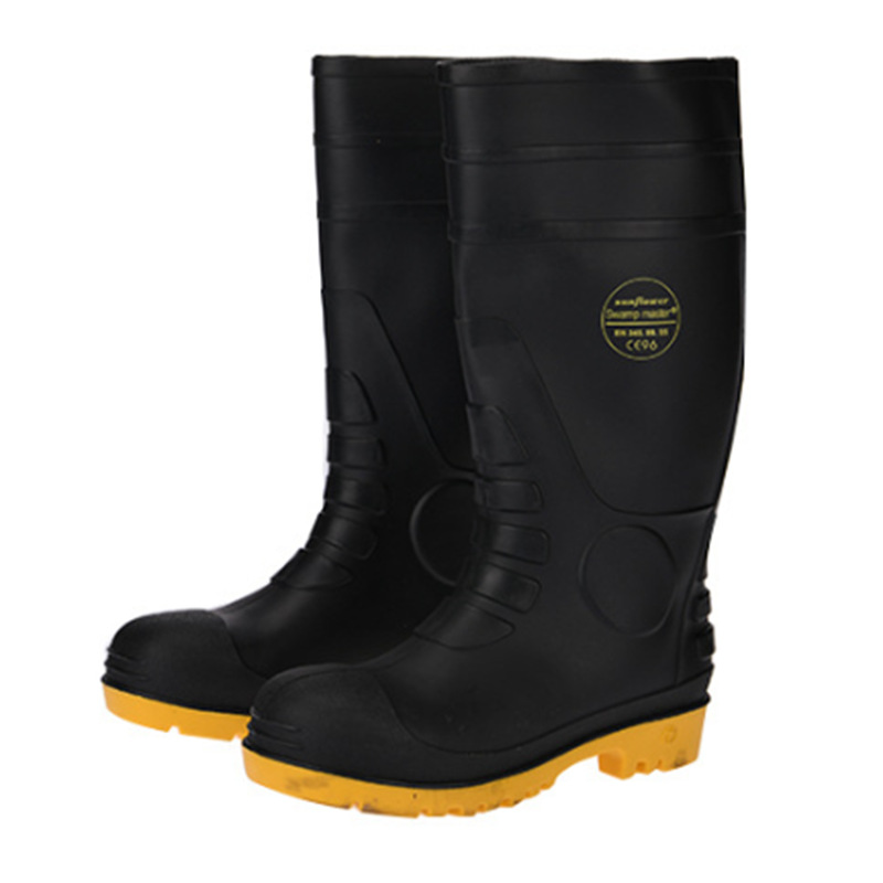 莱尔 SL-2-91 防砸防刺穿耐酸碱防滑耐腐蚀高筒防护靴