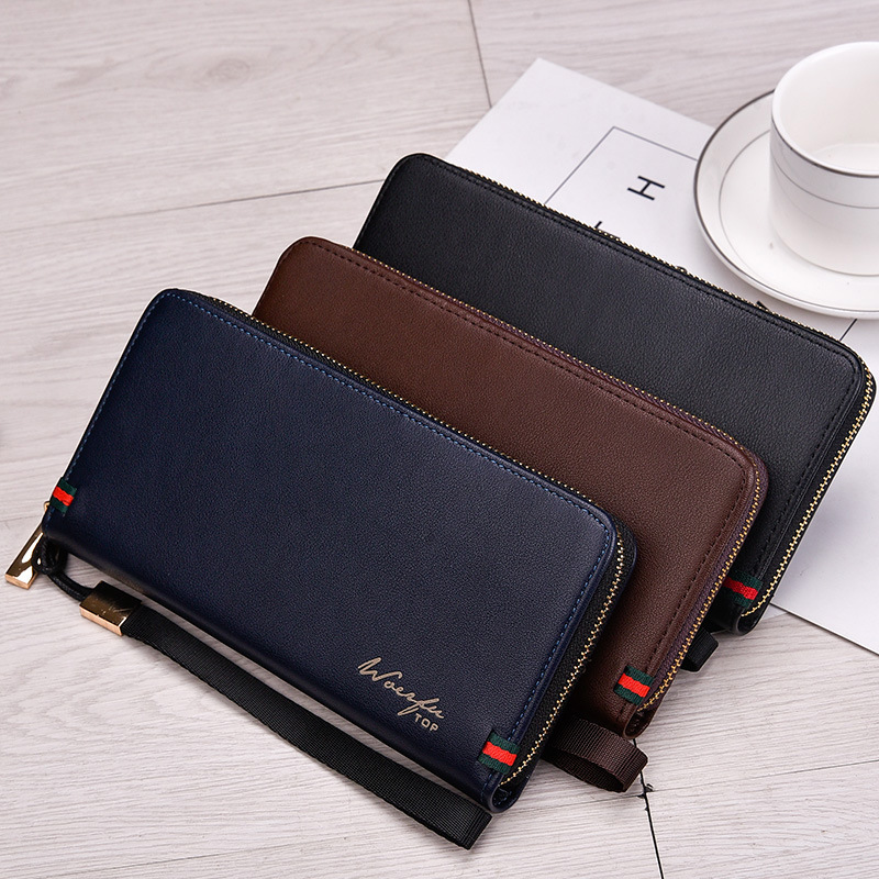 men's Small Handbag men's Long wallet Mo...