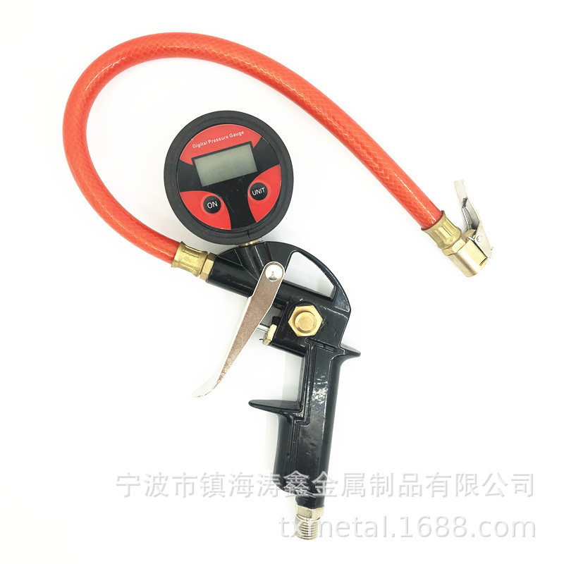 Tire pressure measuring belt deflation e...
