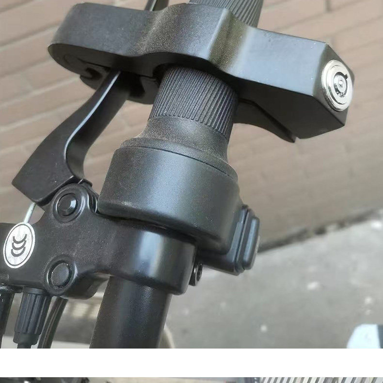 Electric Vehicle Anti-Theft Handlebar Lock, Motorcycle Throttle Lock, Alloy Brake Lock, Universal Anti-Theft Brake Lock for Bicycles