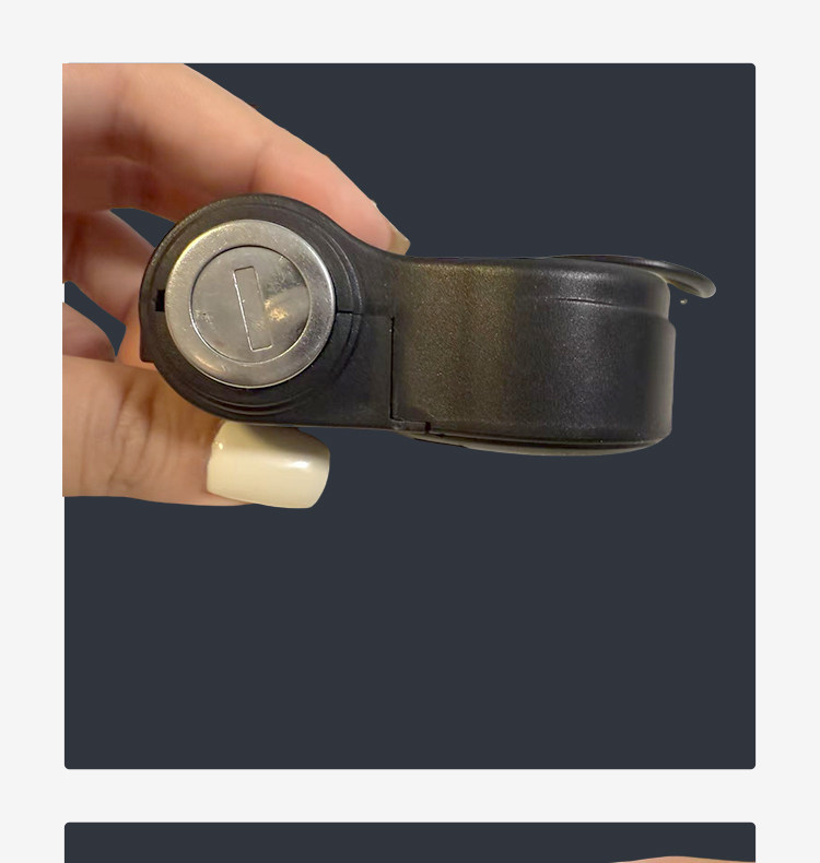 Suitable for Scooter Electric Vehicle Lock Head, Lock Core, Complete Set with Key, Power Lock, New Model Power Switch Lock, Electric Door Lock