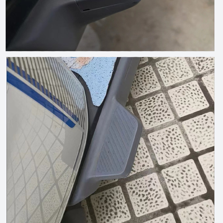 Original Genuine Yadea Wujie E30-H Rear Footrest Pedal Decorative Footrest Board for Electric Scooter