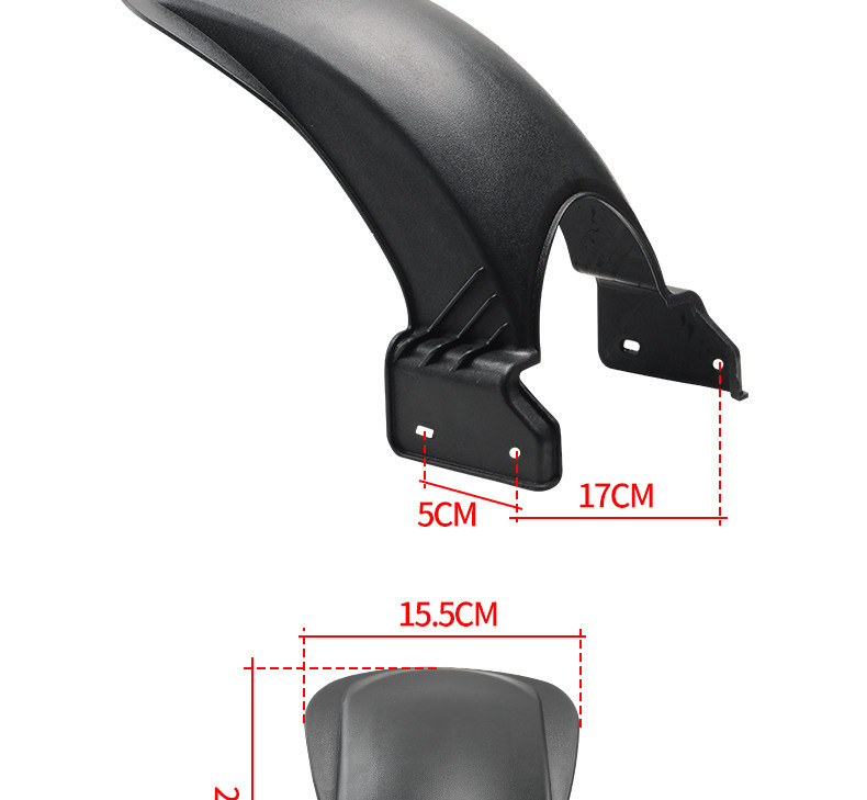 Suitable for the rear fender of the Dahan N8H8 electric vehicle, TTX rear mudguard, and electric scooter accessories