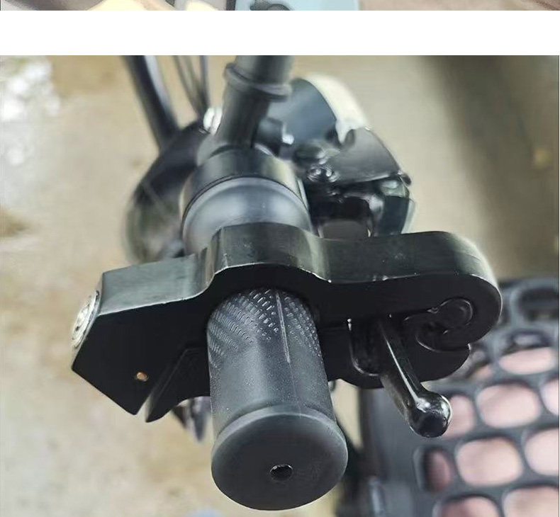 Electric Vehicle Anti-Theft Handlebar Lock, Motorcycle Throttle Lock, Alloy Brake Lock, Universal Anti-Theft Brake Lock for Bicycles