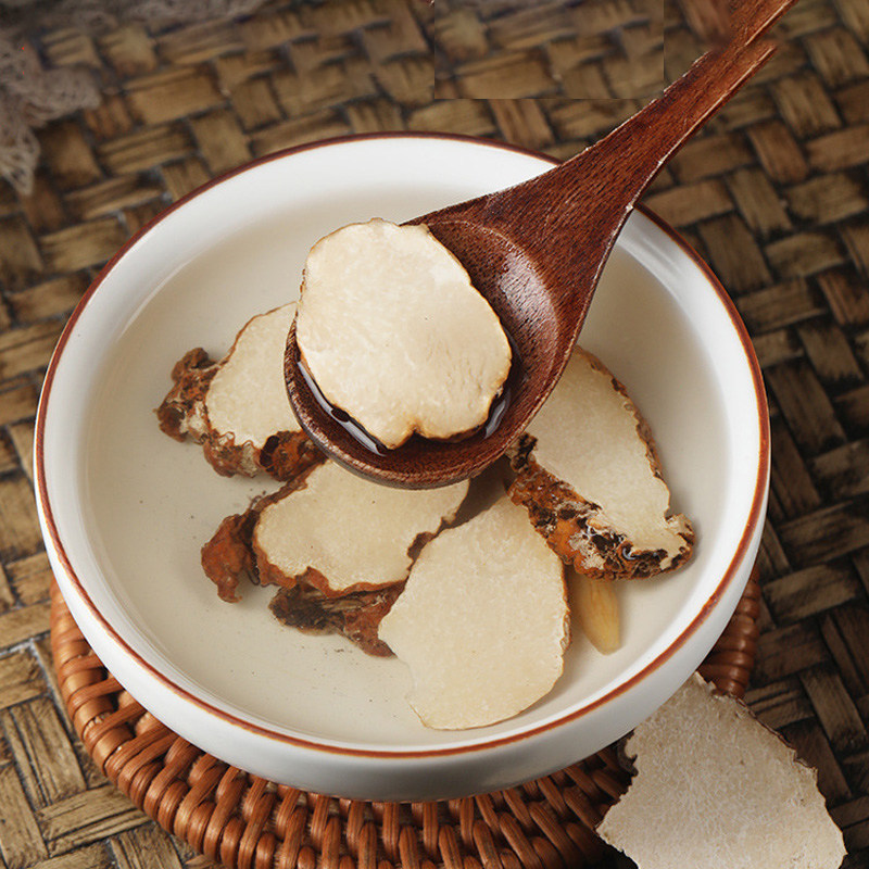 Tiger Milk Mushroom Hu Ru Jun 虎乳菌 Sliced Dried Herb for Soup and Decoction 500g Canister key features
