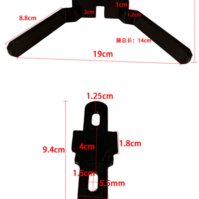 Thickened Outdoor Parking Stand, Foldable Mountain Bike Crank Leg Stand, Road Bike Support Stand Accessories