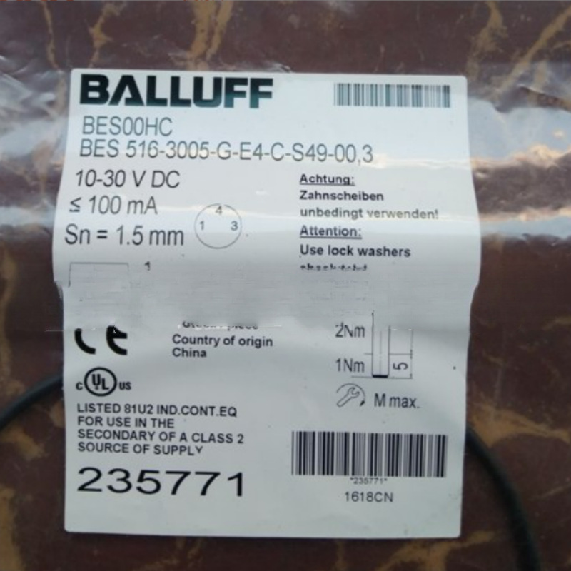 BALLUFF巴鲁夫接近开关 BES00HC BES 516-3005-G-E4-C-S49-00,3-阿里巴巴