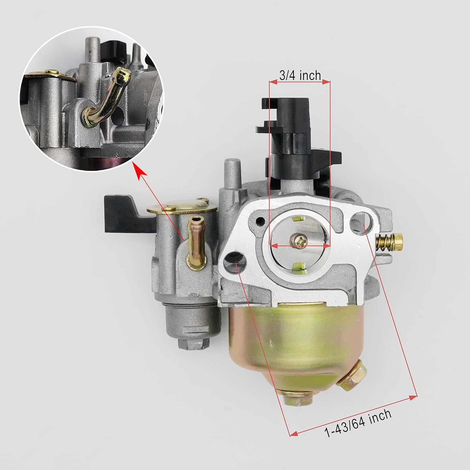 Gx160 Carburetor for Honda Predator 212 Cc 224Cc Mini Bike