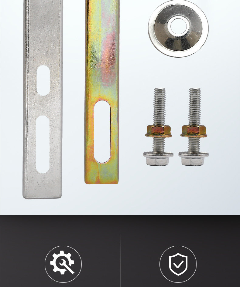 Electric Vehicle Rear Trunk Fixed Bracket, Trunk Fixing Accessory, Trunk Modification Bracket, Mounting Pad, Iron Plate