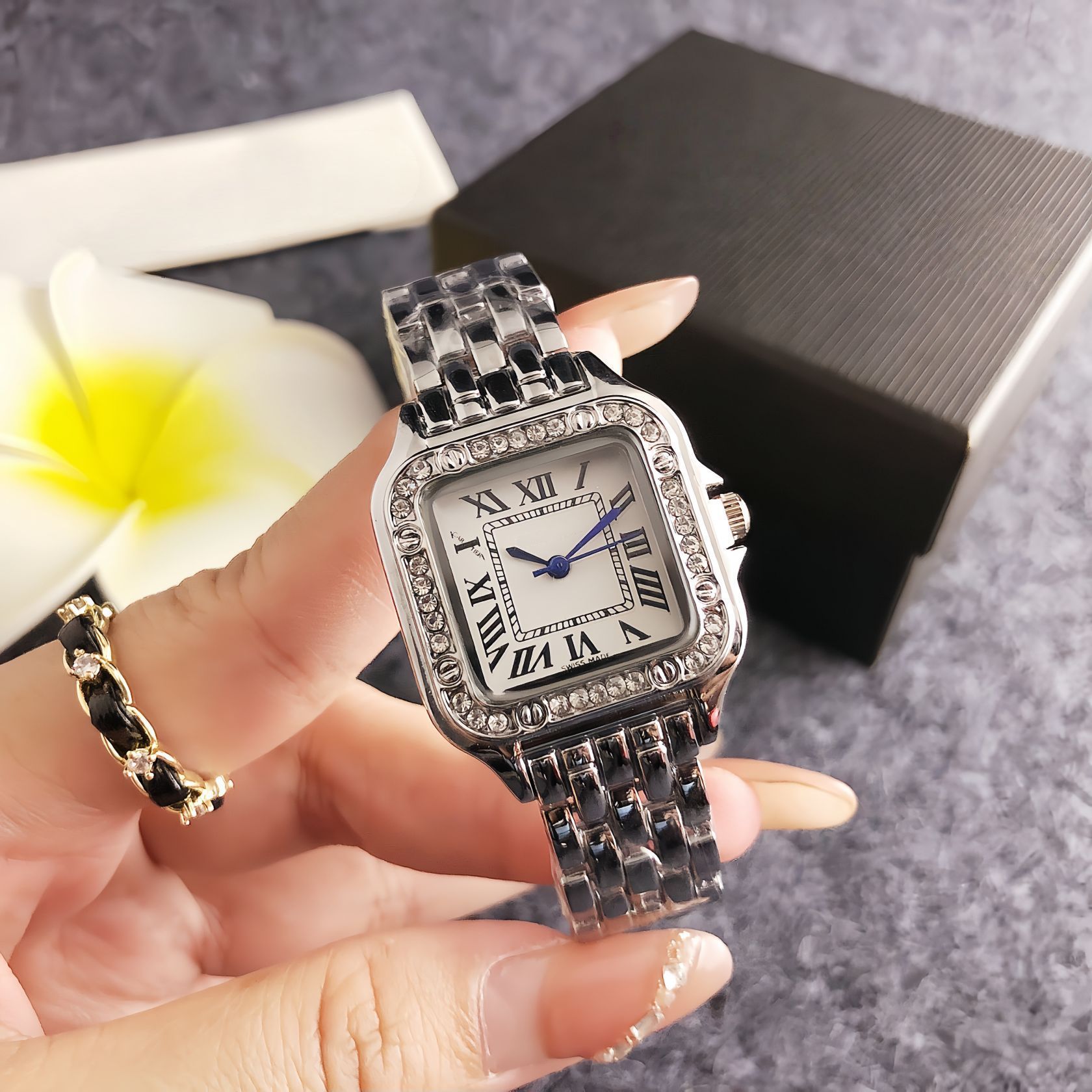 Silver-black